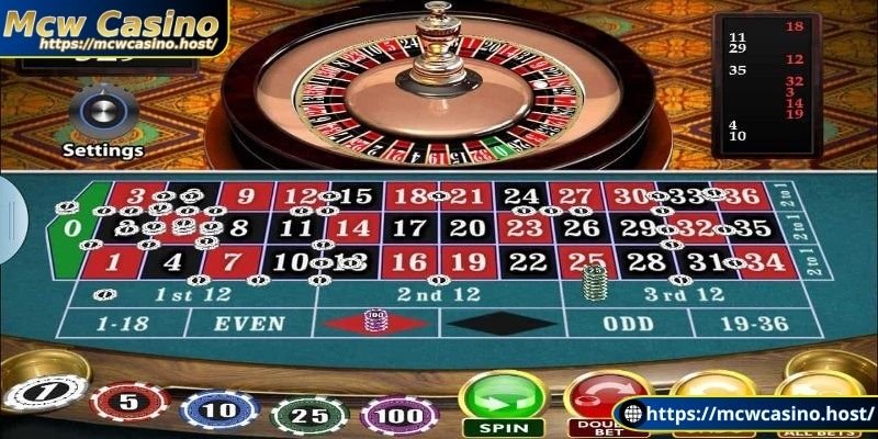 Các thể loại cược trong cách chơi roulette là gì?